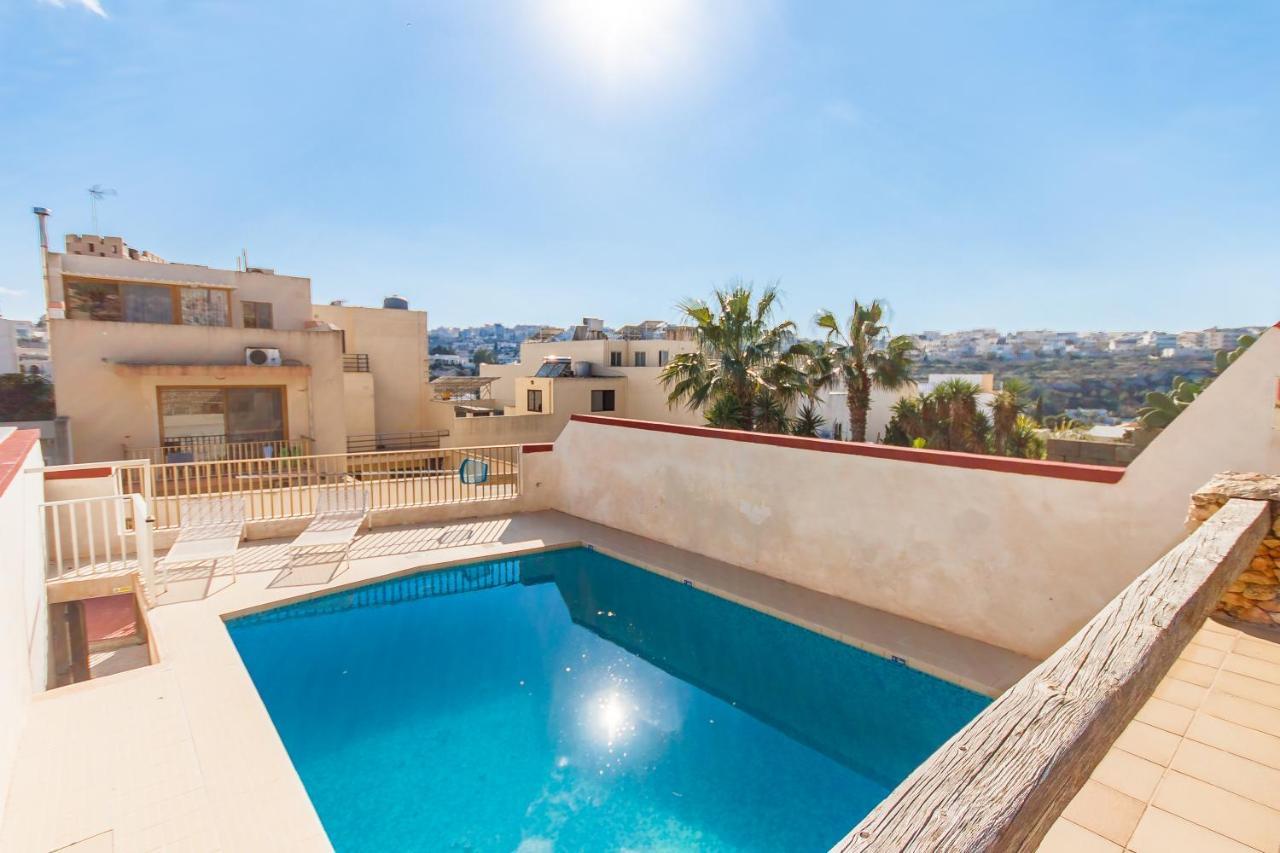 Pool And Sea Merill Apartments - Happy Rentals Mellieha Luaran gambar